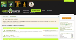 Desktop Screenshot of forum.nasionakonopi.pl